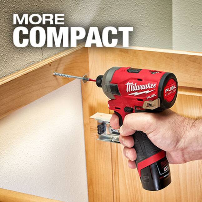 5.2" in length and 7.6" in height for better access in tight spaces.