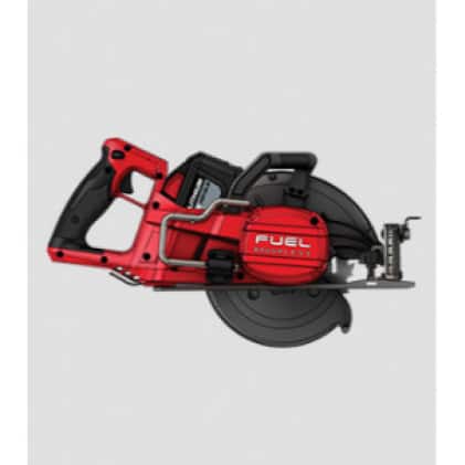 Same layout as a worm drive saw