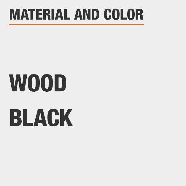 Home Decorators Collection Whitford Black Wood TV Stand with Two Doors and Two Drawers (58 in. W