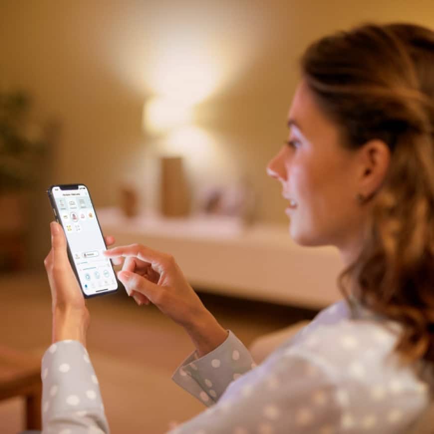 Control your lighting with the WiZ app