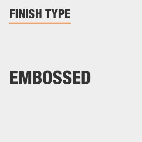 Vinyl Plank flooring has embossed finish