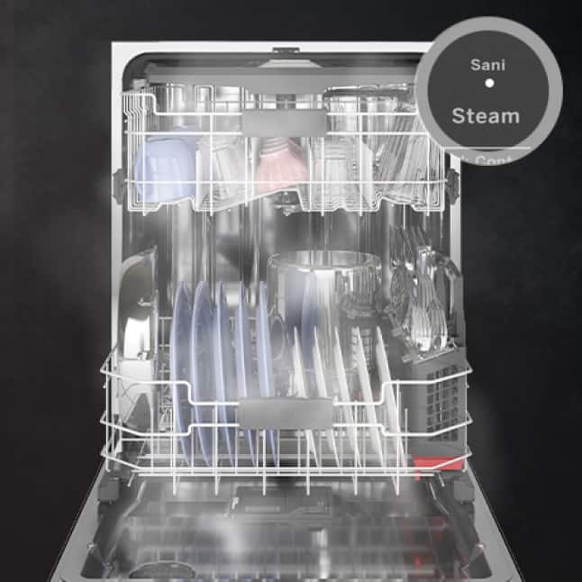 GE Adora 24 in. Black Slate Top Control BuiltIn Tall Tub Dishwasher