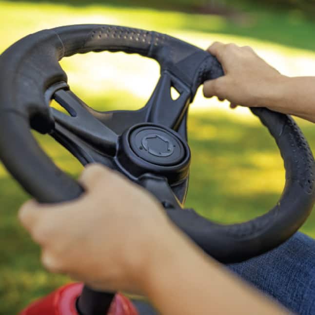 Troy-Bilt gas riding mower, gas mower, riding mower, rider, comfortable ride, seat, steering wheel Troy-Bilt gas riding mower, gas mower, riding mower, rider, comfortable ride, seat, steering wheel
