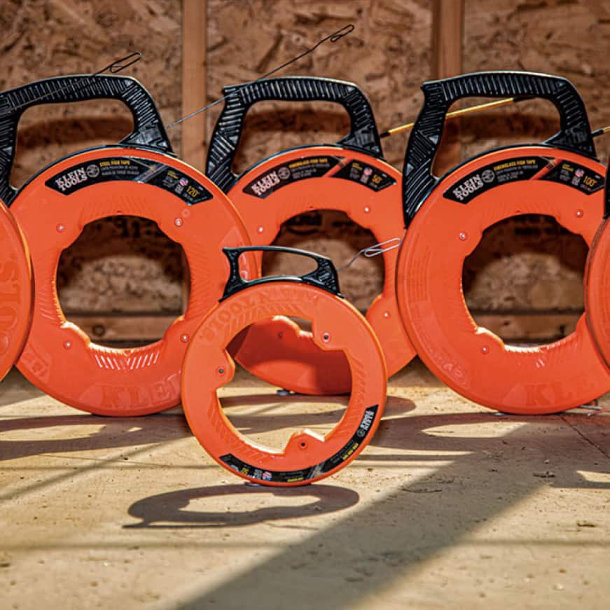 Klein Tools Stainless Steel 240 ft. Fish Tape56341 The Home Depot