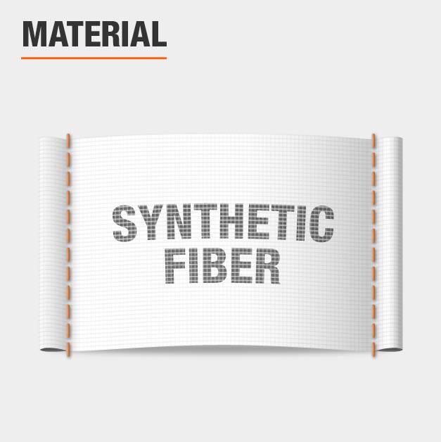Area Rug material is synthetic fiber