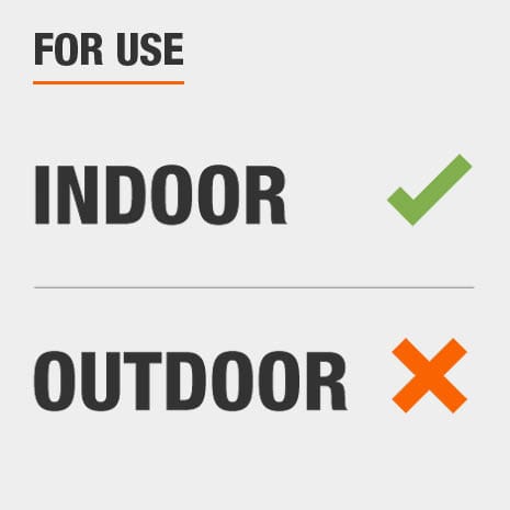 Area Rug should be for indoor usage only