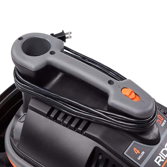 Ridgid Portable Vac 4 Gallon 5.0 Peak Hp Manual