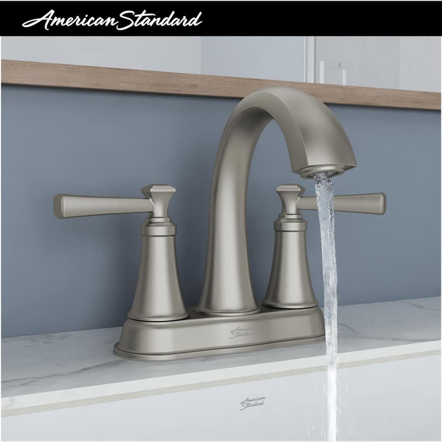 American Standard Rumson 4 in. Centerset 2Handle Bathroom Faucet in