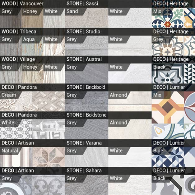 Get the realistic look of natural stone and wood in high definition that brings visual texture, color, and flair to your environment