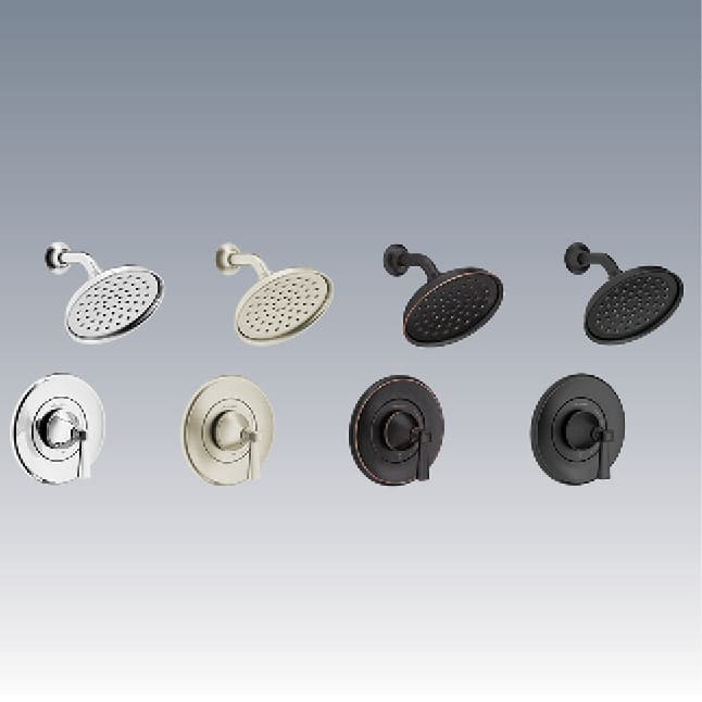 American Standard Rumson SingleHandle 1Spray Shower Faucet with 1.8