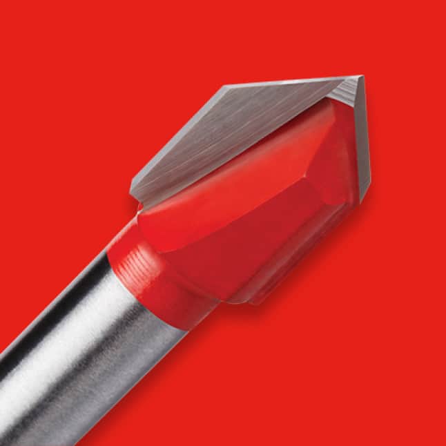 Milwaukee 1/8 in. Carbide Tipped Glass and Tile Drill Bit 48208980 The Home Depot