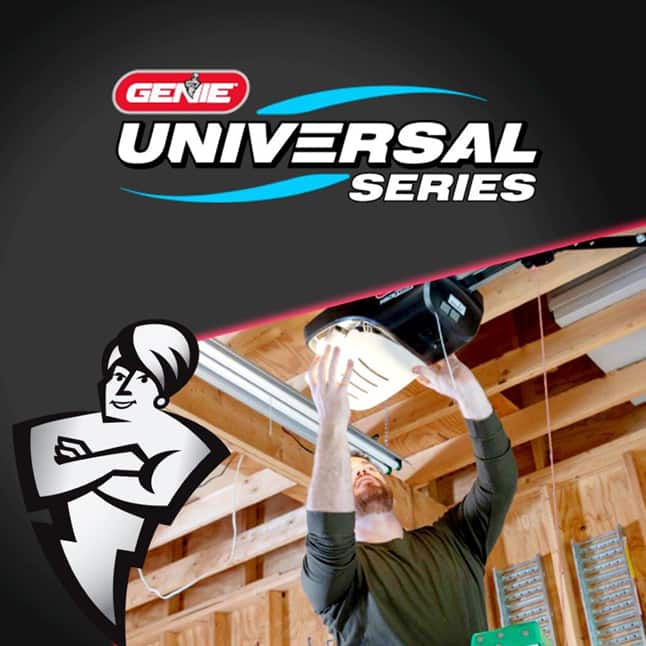 Genie 60Watt Equivalence A19 Universal Garage Door Opener LED Light