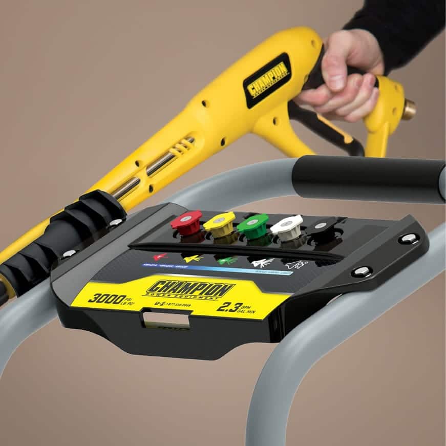 Champion Power Equipment 3000 PSI 2.3 GPM Cold Water Gas Pressure Washer with Honda Engine 100781