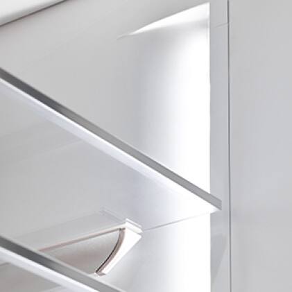 Bosch refrigerator LED lighting demonstration