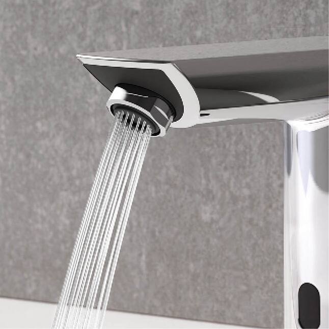 Grohe Bau Cosmopolitan E Touchless AC Powered Touchless Single Hole ...