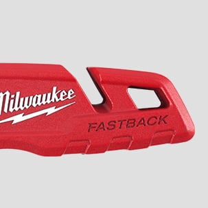 Milwaukee FASTBACK Folding Utility Knife with Blade Storage and General  Purpose Blade 48-22-1502 - The Home Depot