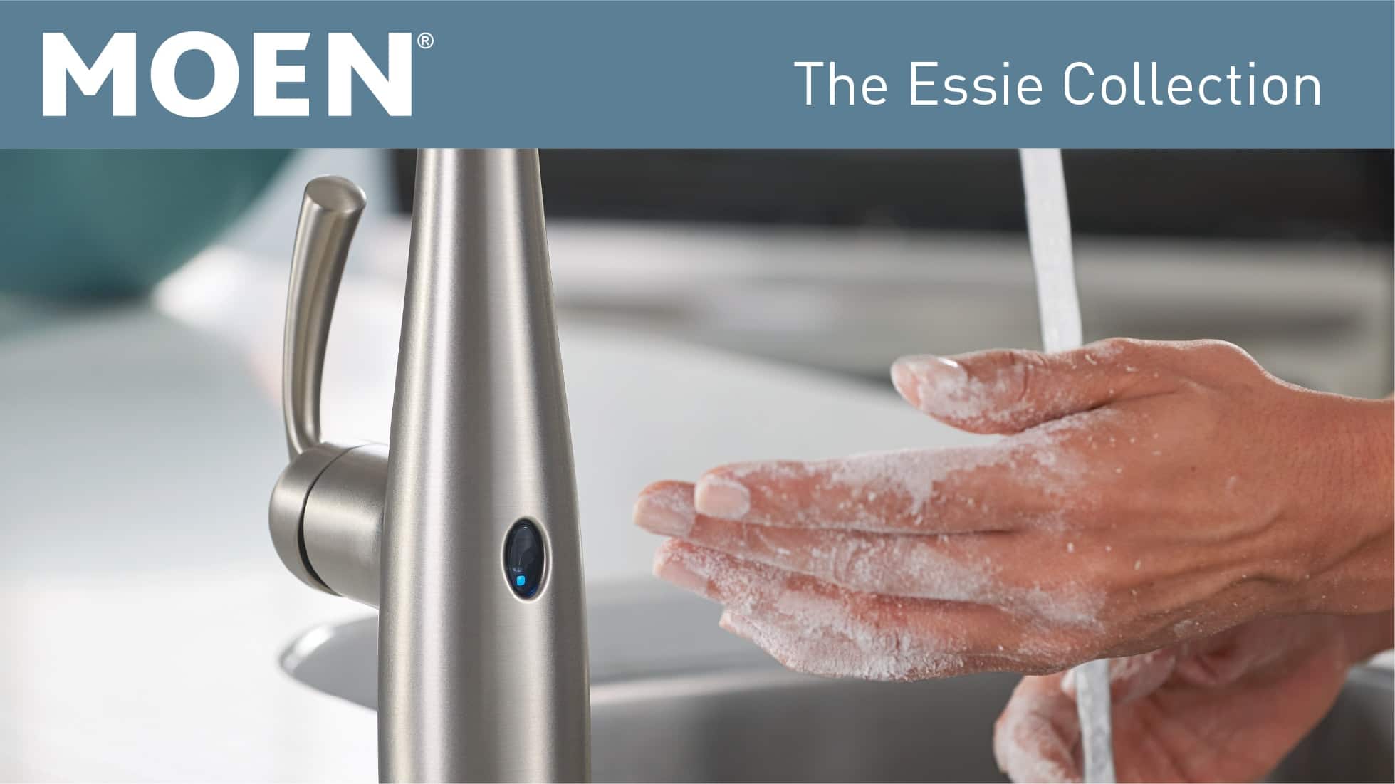 MOEN Essie Touchless SingleHandle PullDown Sprayer Kitchen Faucet