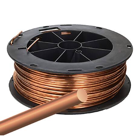 thumbnail image 2 of Modern Findings 14 AWG Solid Bare Copper Grounding Wire – 400 Ft (5 Lb Spool) 2 of 6