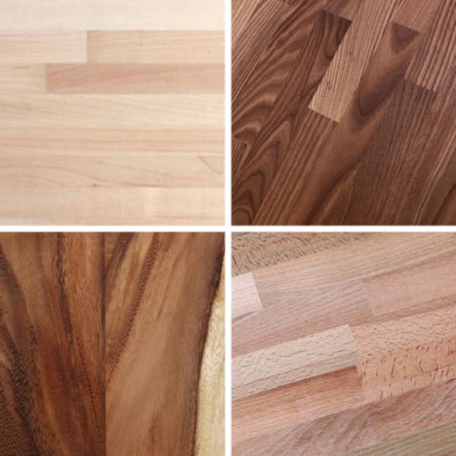 Hardwood Reflections Butcher Blocks come in many different species ranging in 4 ft. to 10 ft. lengths