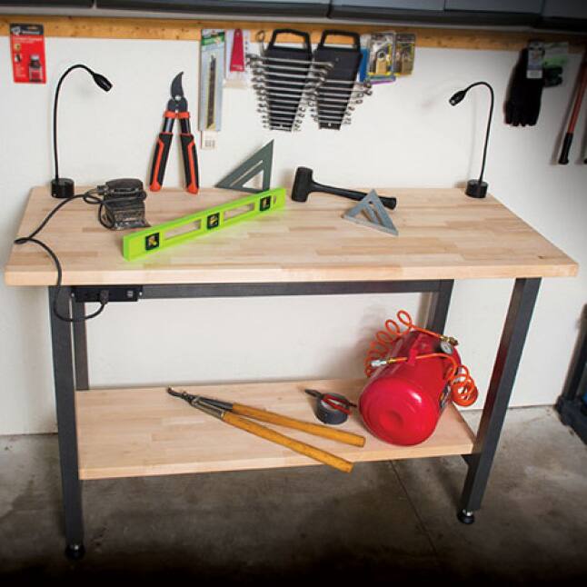 Hardwood Reflections Birch Butcher Block Can Be Used for Other Projects Around the Home