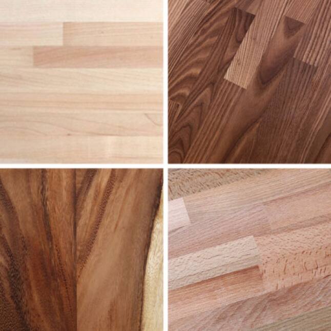 Hardwood Reflections Butcher Blocks come in many different species ranging in 4 ft. to 10 ft. lengths