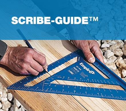 Empire 12 in. Laser Etched Aluminum Rafter Square E3992 - The Home Depot