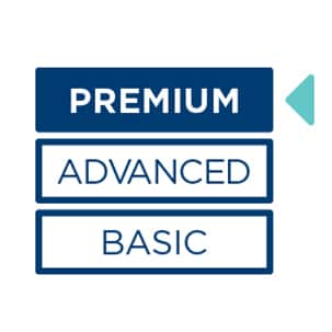 Premium, Advanced and Basic levels