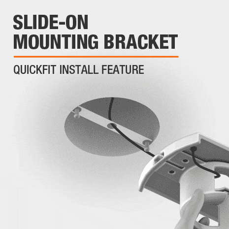 Hampton Bay Mena 54 in. White Color Changing Integrated LED Indoor