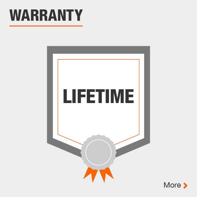 This product includes lifetime warranty
