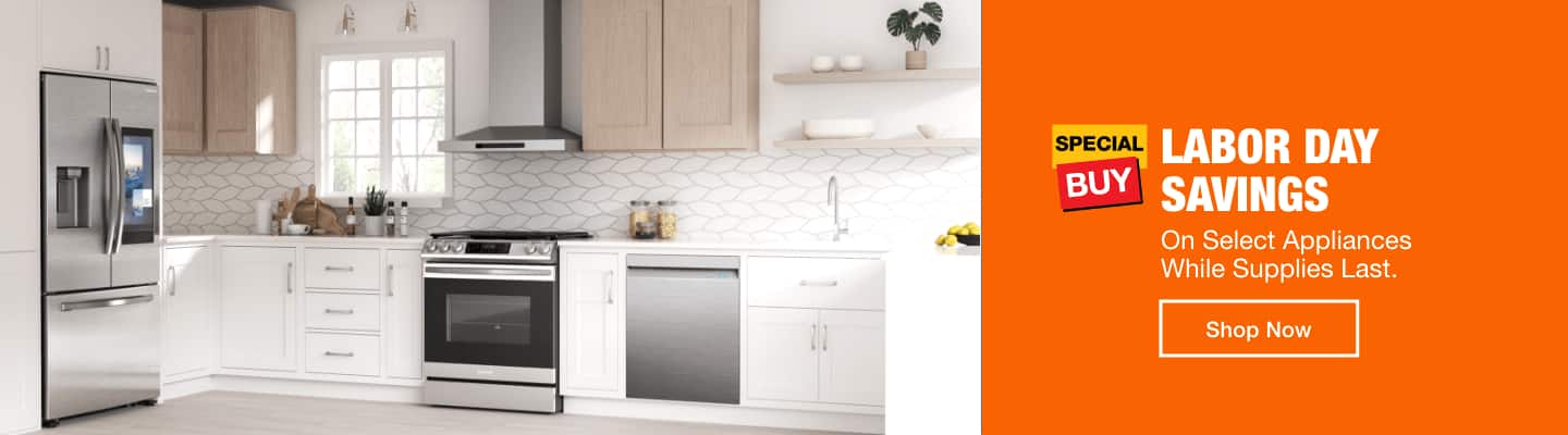 "LABOR DAY SAVINGS On Select Appliances While Supplies Last. 8/26 - 9/15/2021."