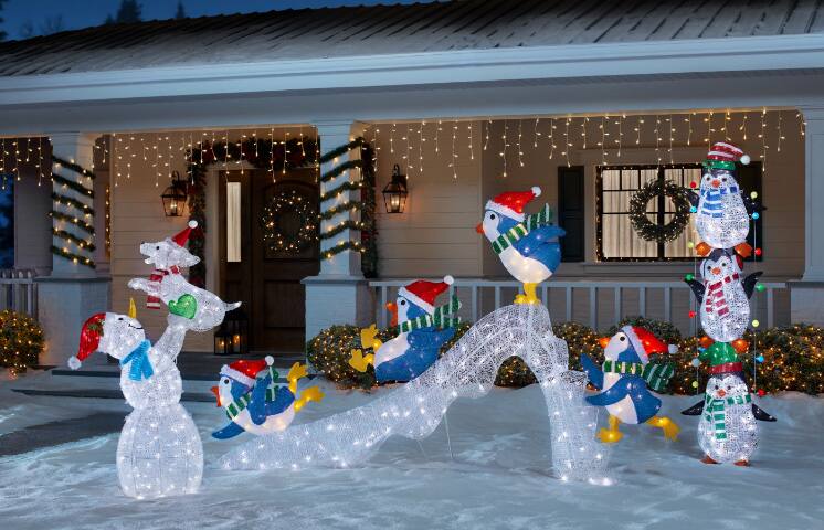 christmas decorations home depot