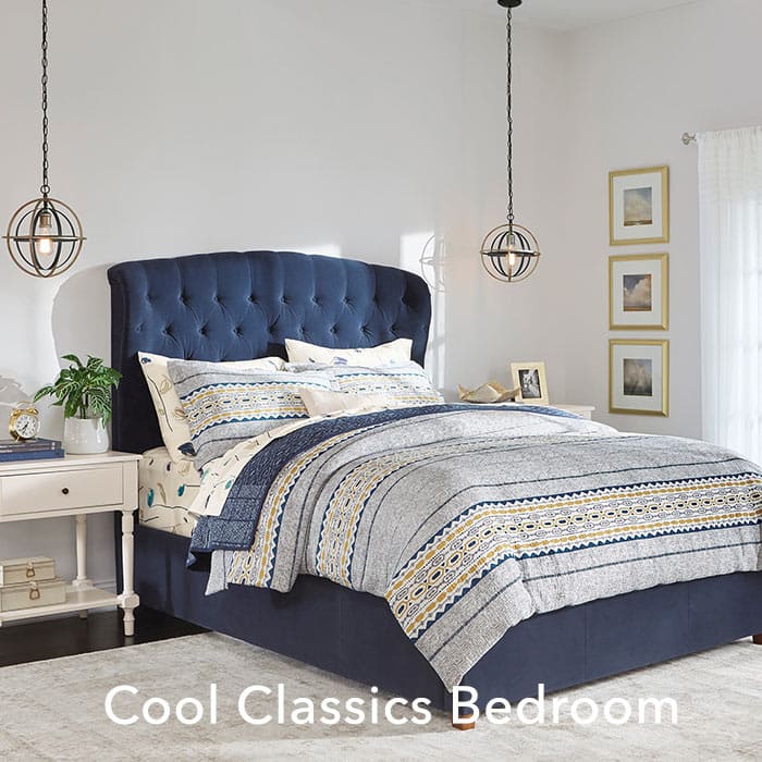 Cool Classics Bedroom
