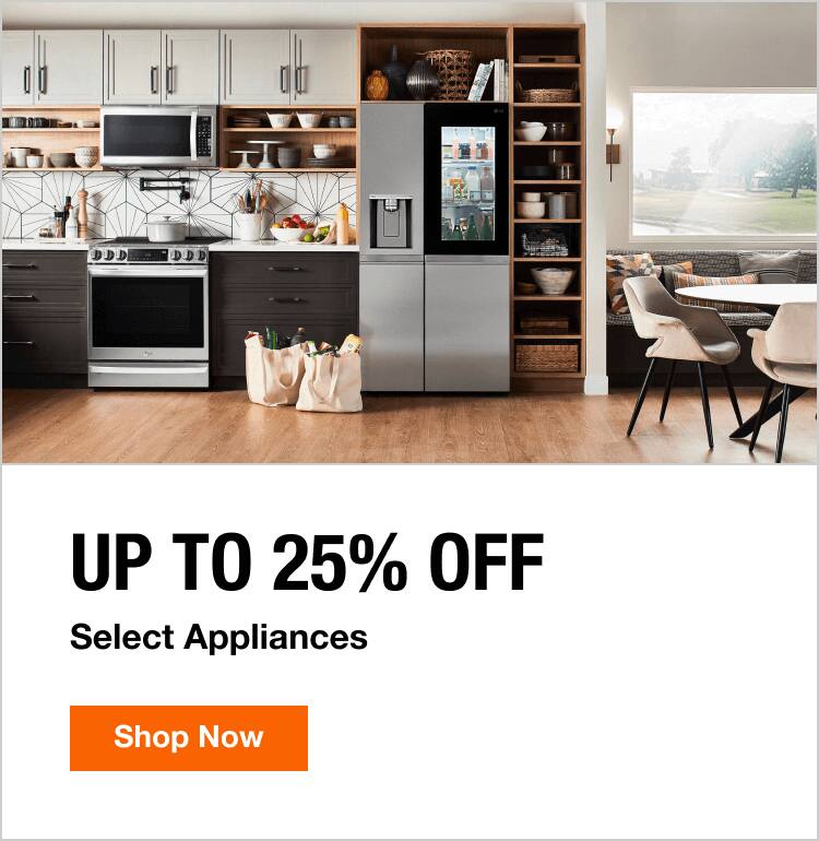 Home Depot Appliance Sale