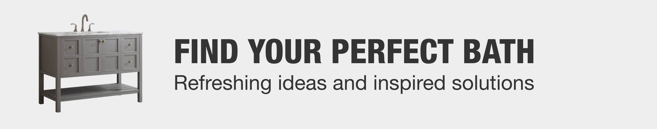 Bathroom inspiration and ideas