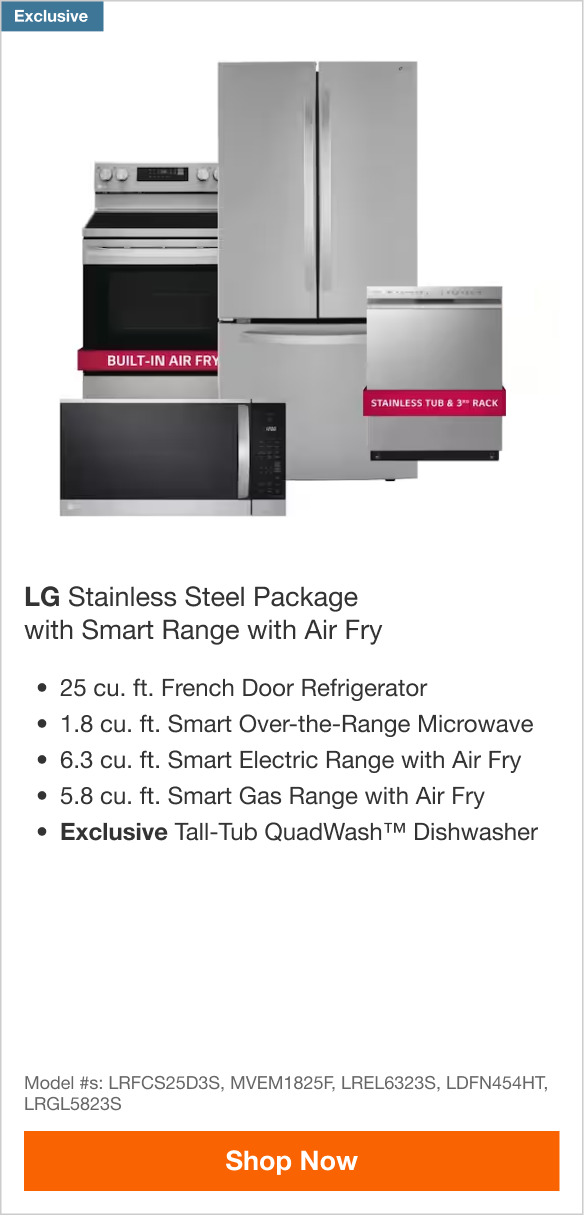 Kitchen Appliance Packages The Home Depot