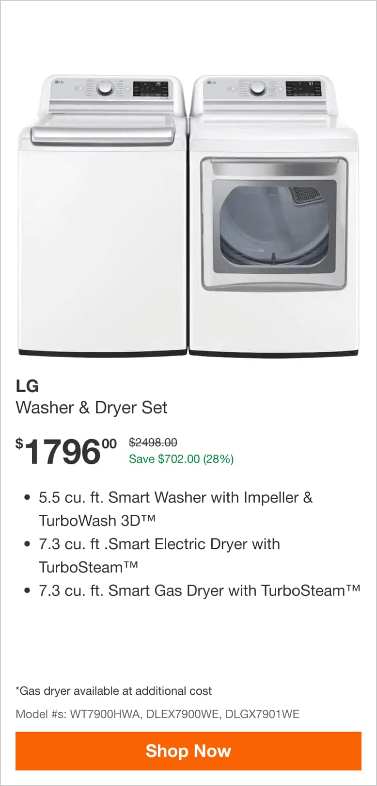 Home Depot Washer Dryer Sets atelieryuwa.ciao.jp