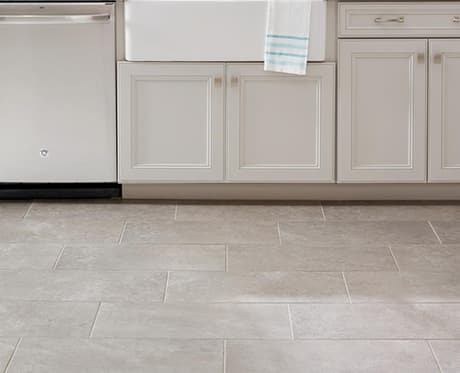 12+ White Kitchen Floor Tile Ideas