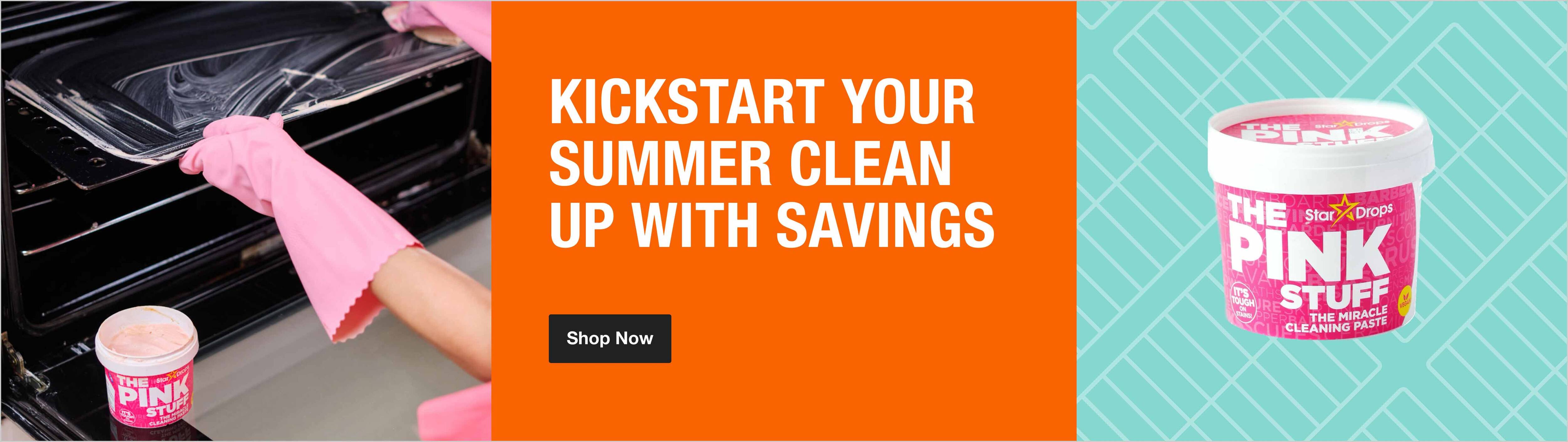 Kickstart Your Summer Clean Up With Savings