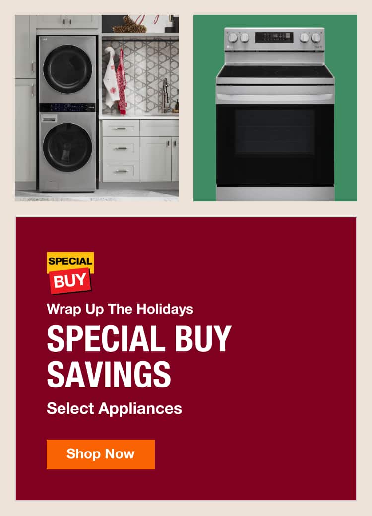 Home Depot Appliance Savings