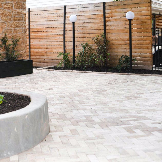 How To Install A Herringbone Paver Patio How To Install A Herringbone Paver Patio, Herringbone Brick Patio