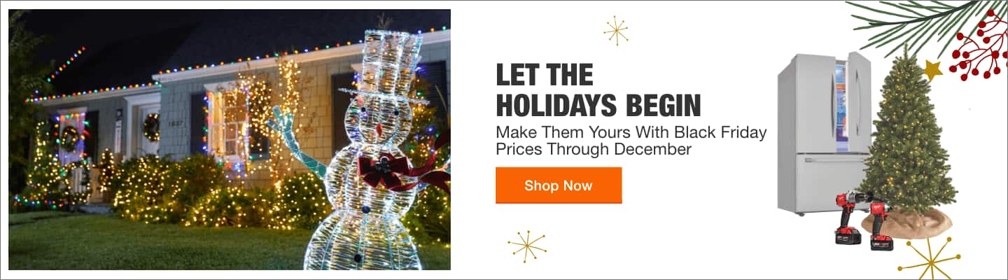 LET THE HOLIDAYS BEGIN. Make Them Yours With Black Friday Prices Through December