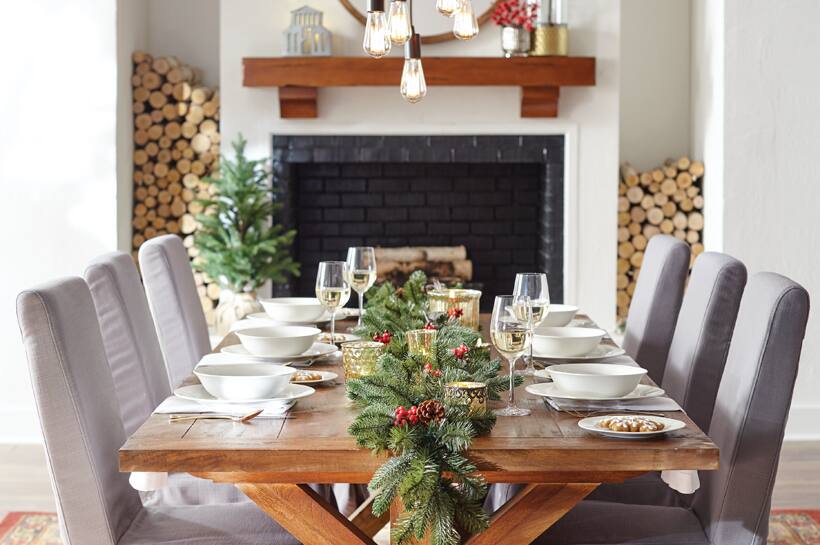 Room & Style Ideas Classic Christmas Entertaining