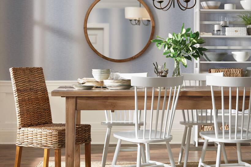Room and Style Ideas Neutral Dining Room