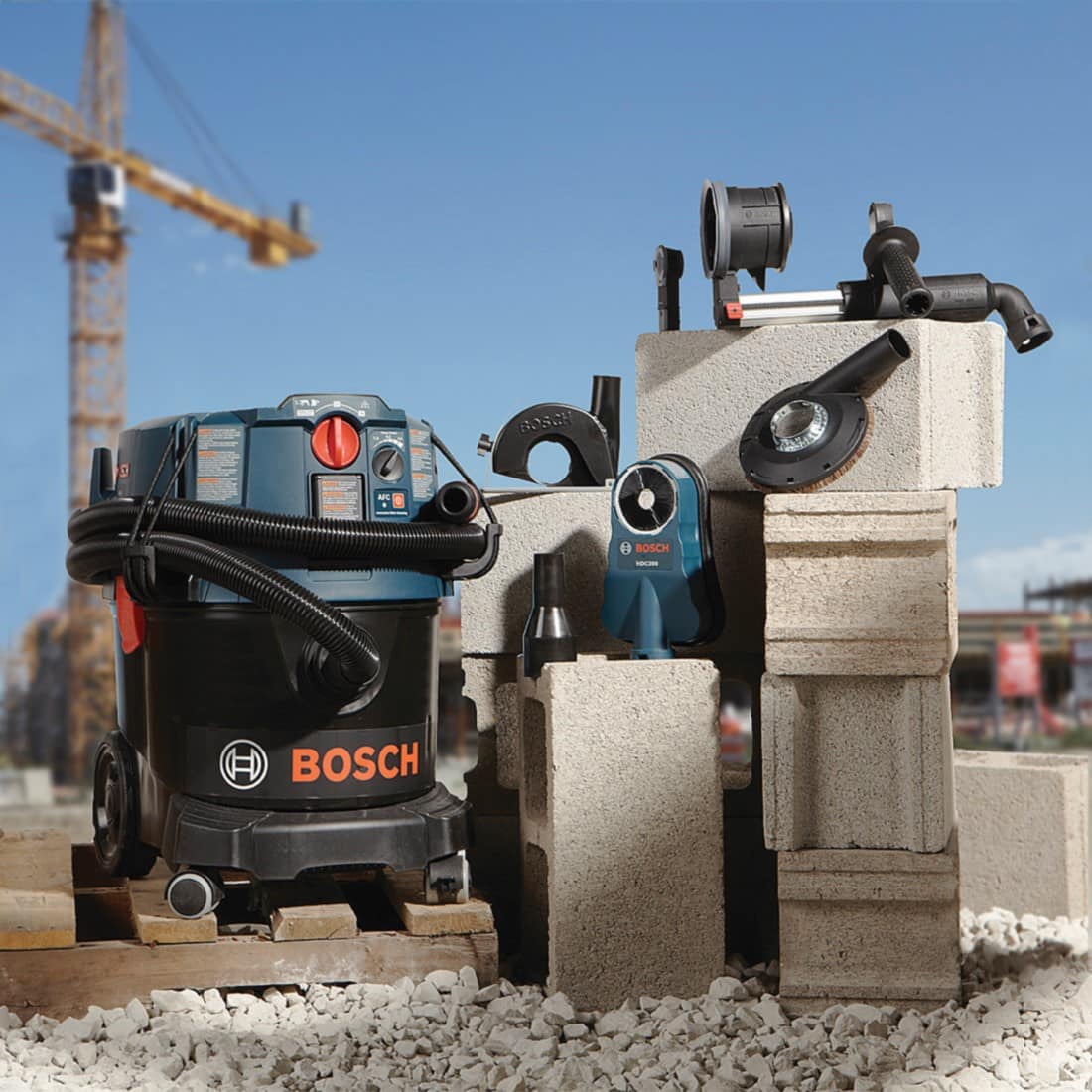 Bosch PRO+GUARD Dust Solutions Make Dust History