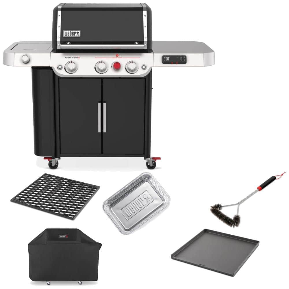 新品未開封 Weber GENESIS SE-EPX-335 3バーナー Weber Genesis EPX 335 3 Burner Propane Smart Gas Grill Bundle